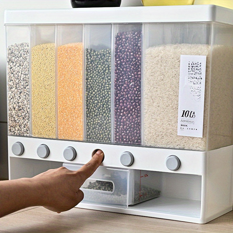 6-Compartment Rice Dispenser