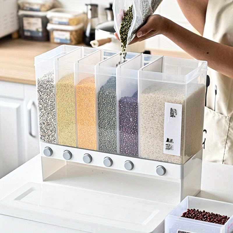 6-Compartment Rice Dispenser