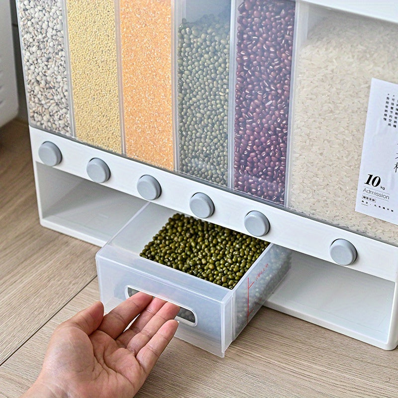 6-Compartment Rice Dispenser