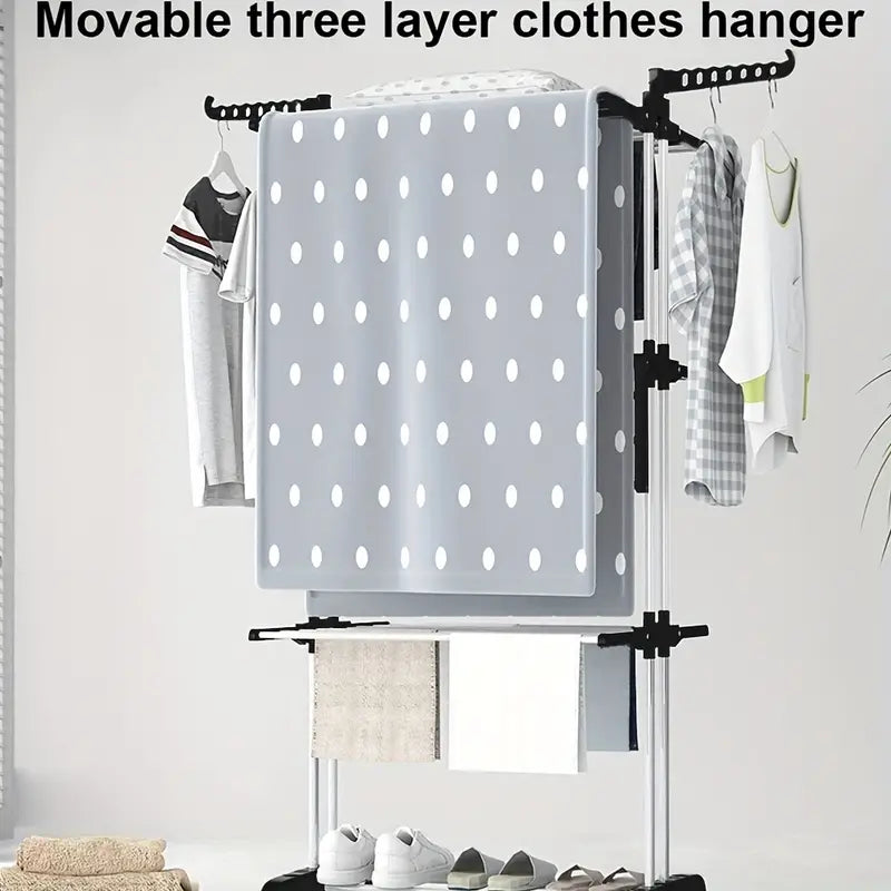 Foldable Garment Drying Rack