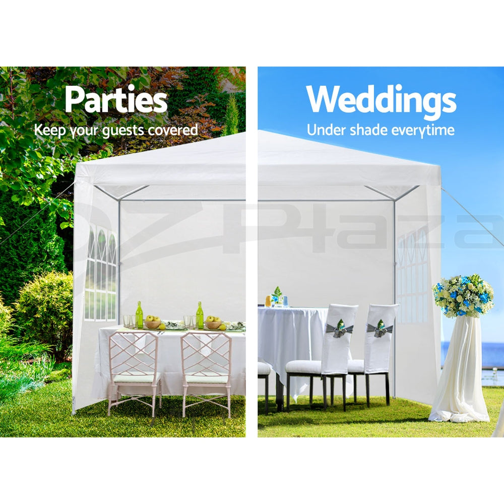 3x3 White Outdoor Marquee