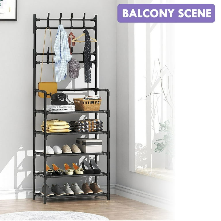 5 Tier Shoe Rack Hallway