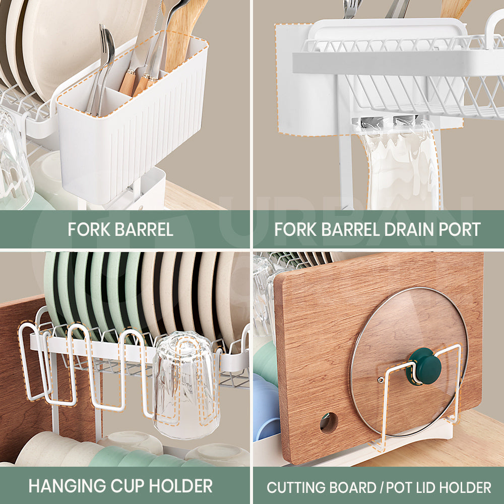 Drying Rack with Cup Holder