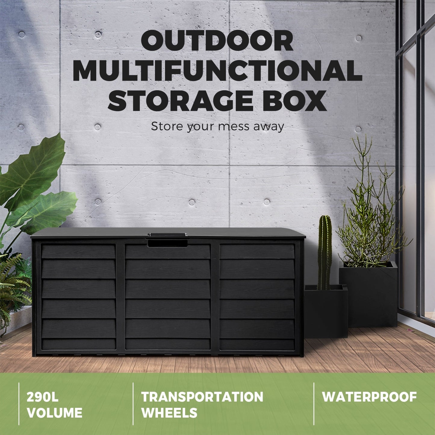 290L Outdoor Storage Box