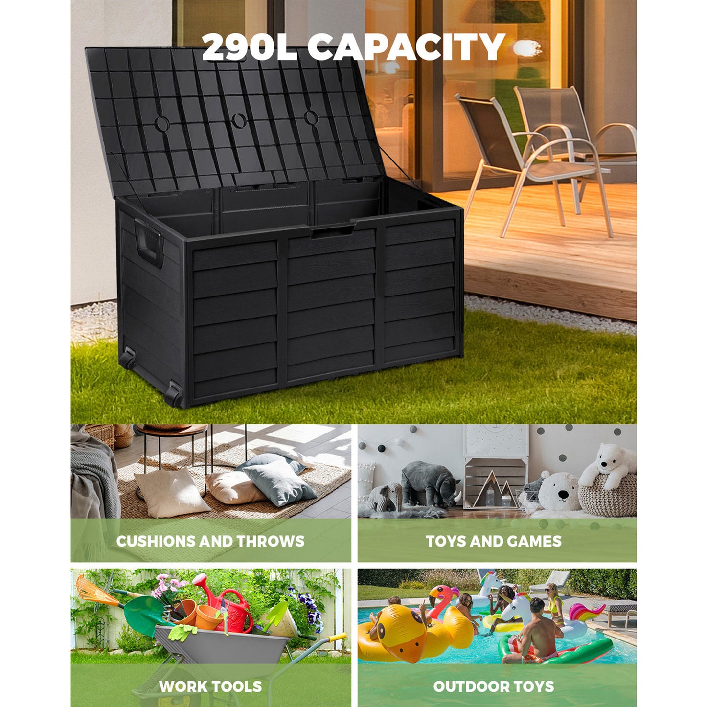 290L Outdoor Storage Box