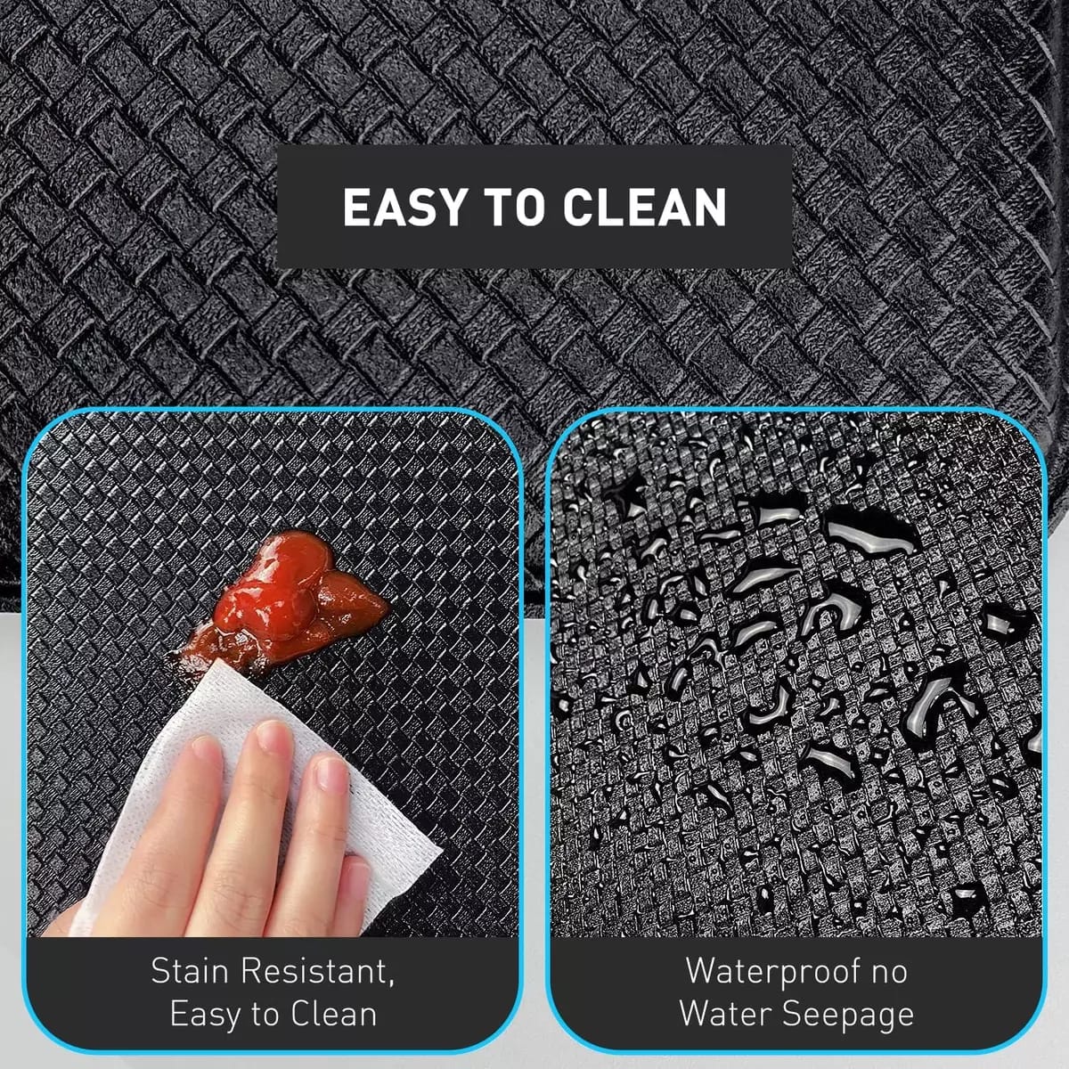 Kitchen Mats, 2-PC Anti-Fatigue Kitchen Rugs & Mats, Large Kitchen Comfort Mat