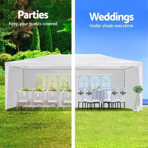 3x6 White Outdoor Marquee