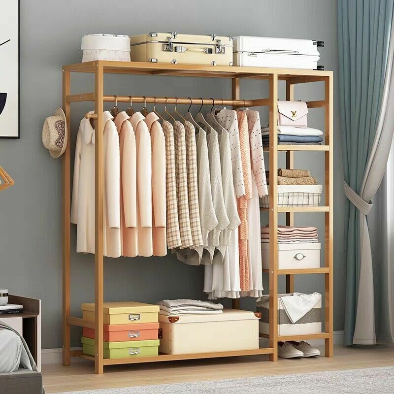 Open Wardrobe Clothes Rail