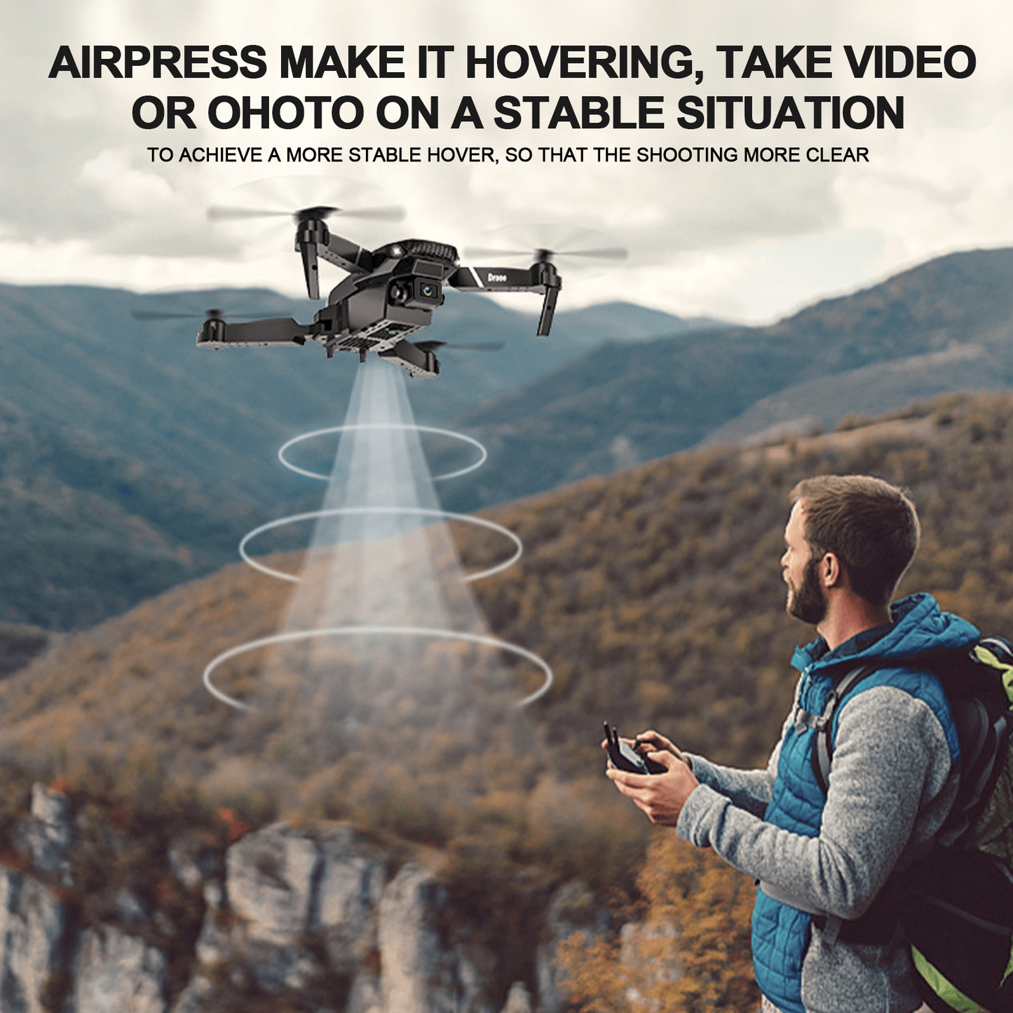 4K Drone With Camera