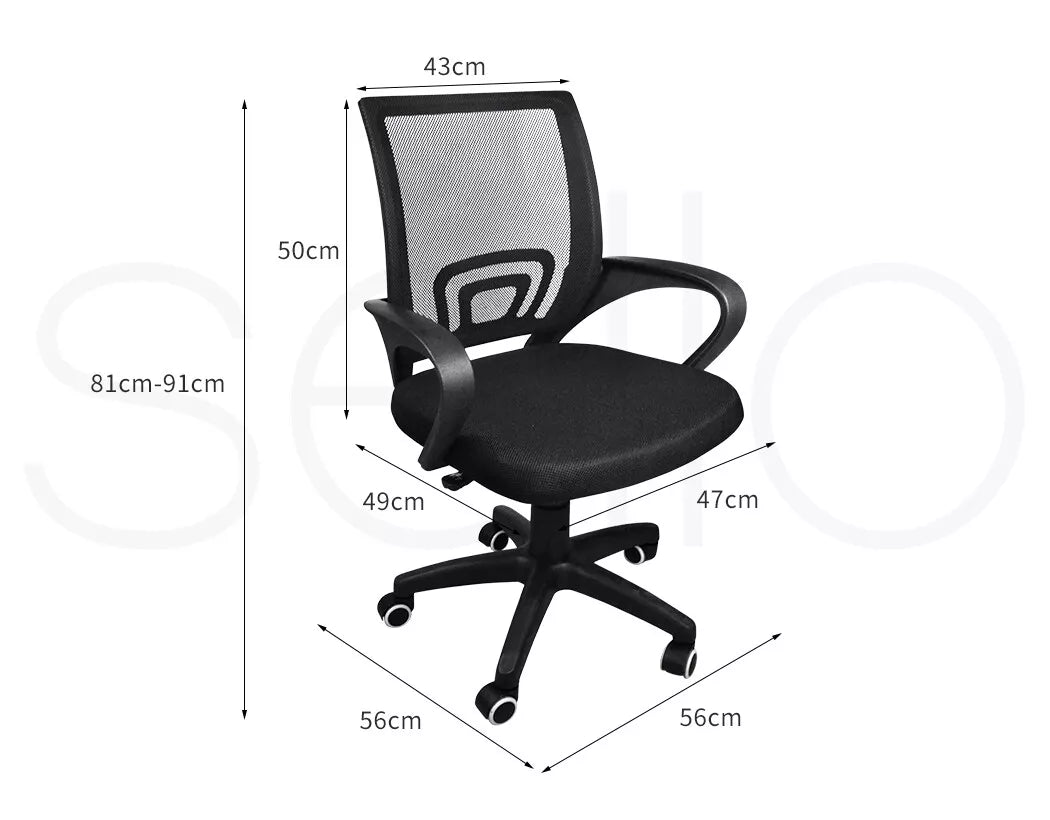 Mesh Chairs Executive Seating Work Black