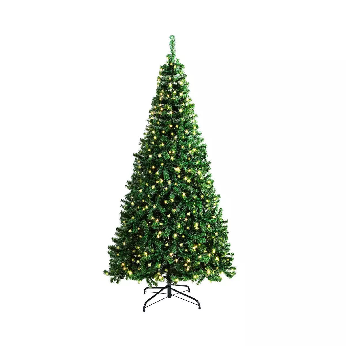 Mazam LED Christmas Tree 2.1M 7FT Xmas Trees Decorations Green 1000 Tips