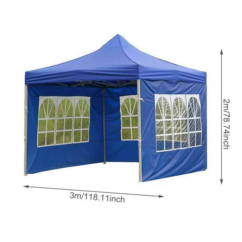 3mx2m Waterproof Gazebo Marquee Outdoor Garden Canopy Party Tent Sidewall Cloth