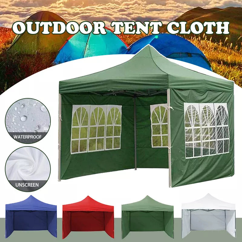 3mx2m Waterproof Gazebo Marquee Outdoor Garden Canopy Party Tent Sidewall Cloth