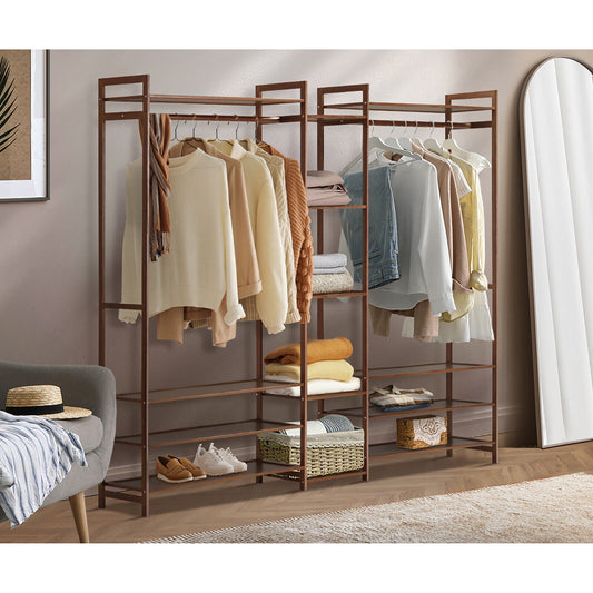 Heavy Duty Open Wardrobe Garment Rack