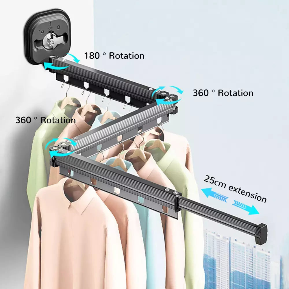 3 Foldable Clothes Drying Rack