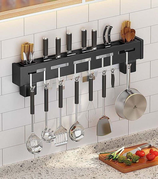 60cm Stainless Steel Kitchen Utensil Storage Rack