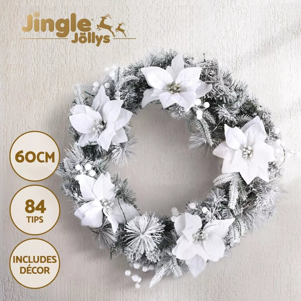 60cm Christmas Wreath Garldand