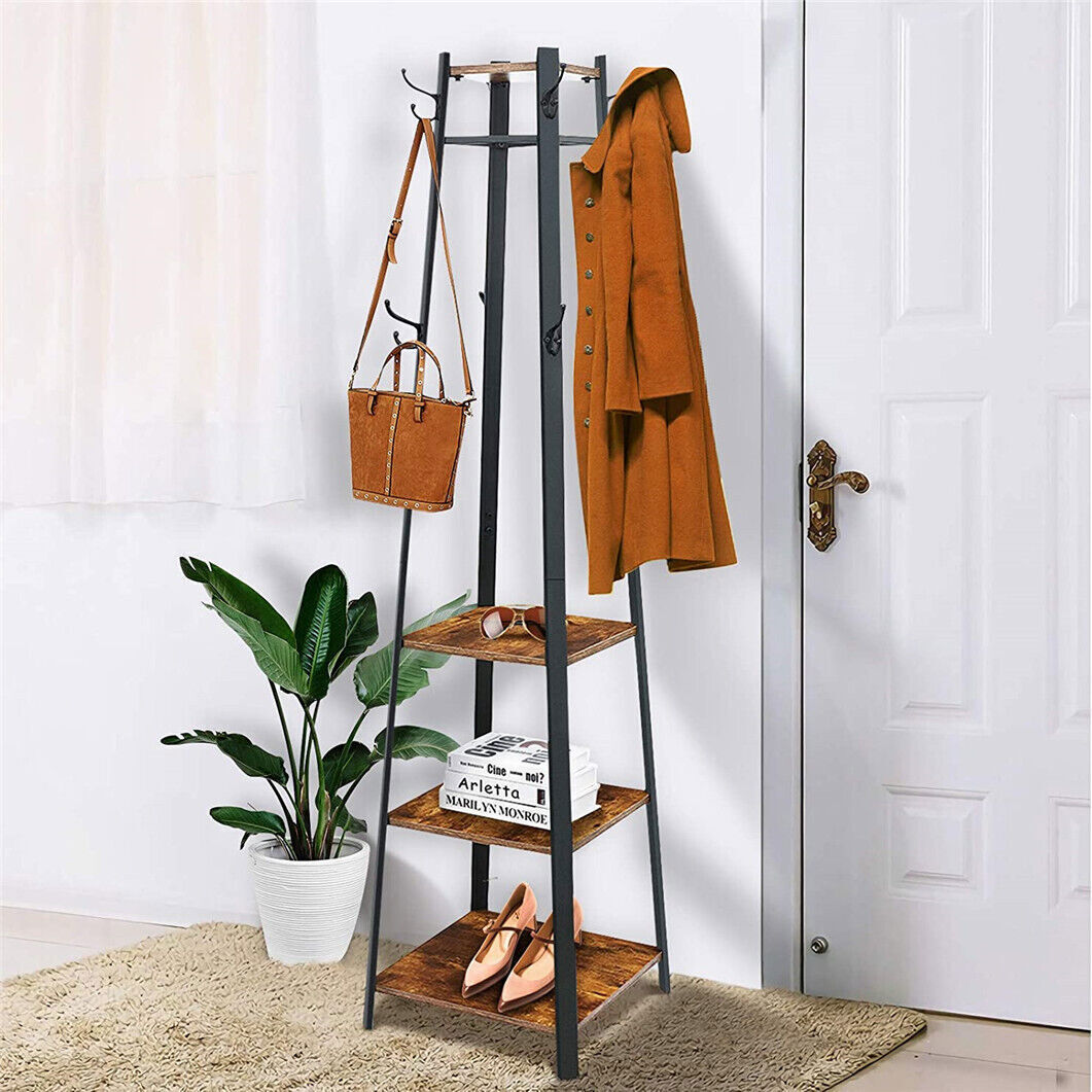 1.8M Strong Metal Coat Rack