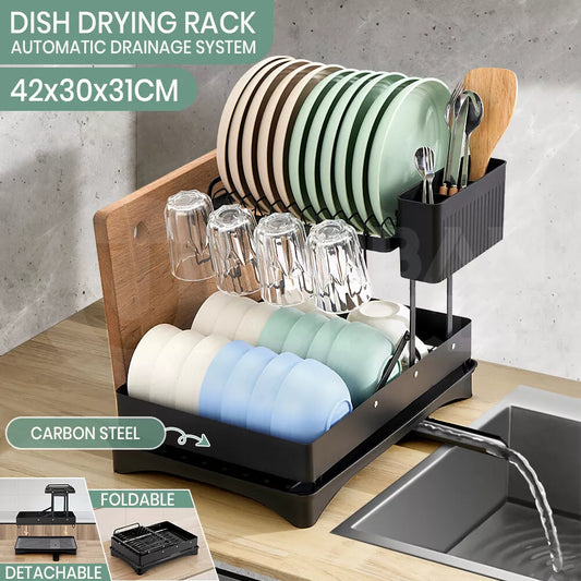 Drying Rack with Cup Holder