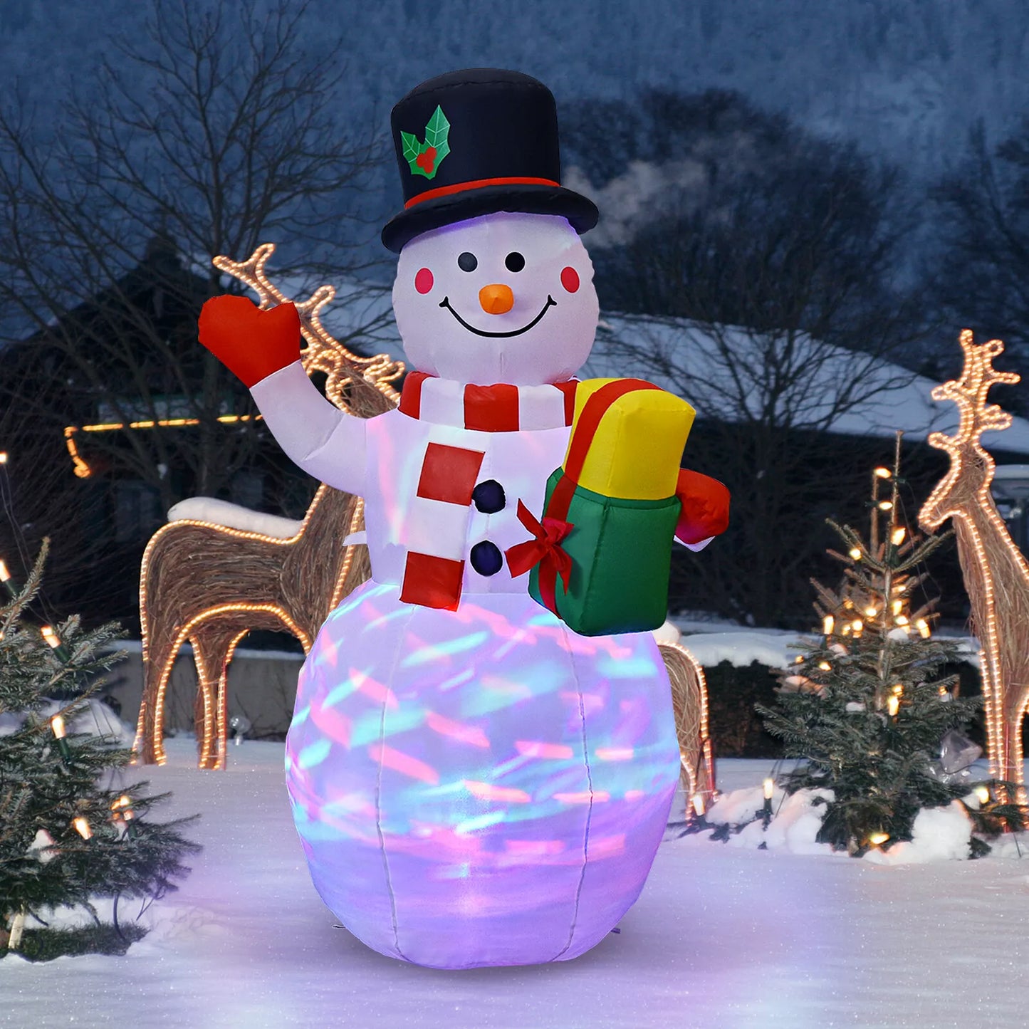 1.5M Christmas Inflatable Snowman