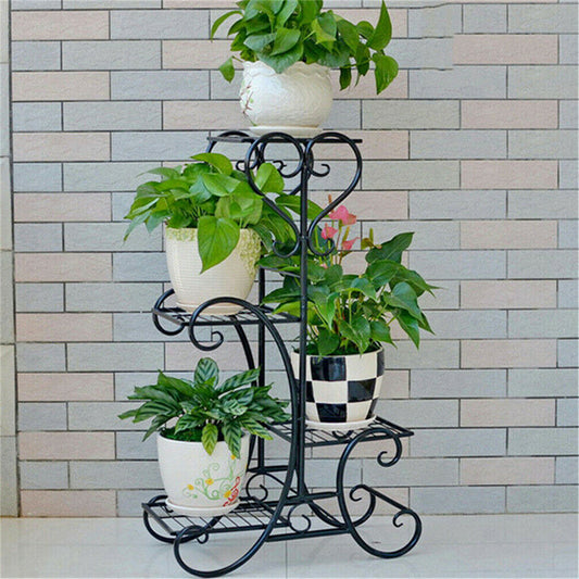 4 Tier Iron Plant Stand