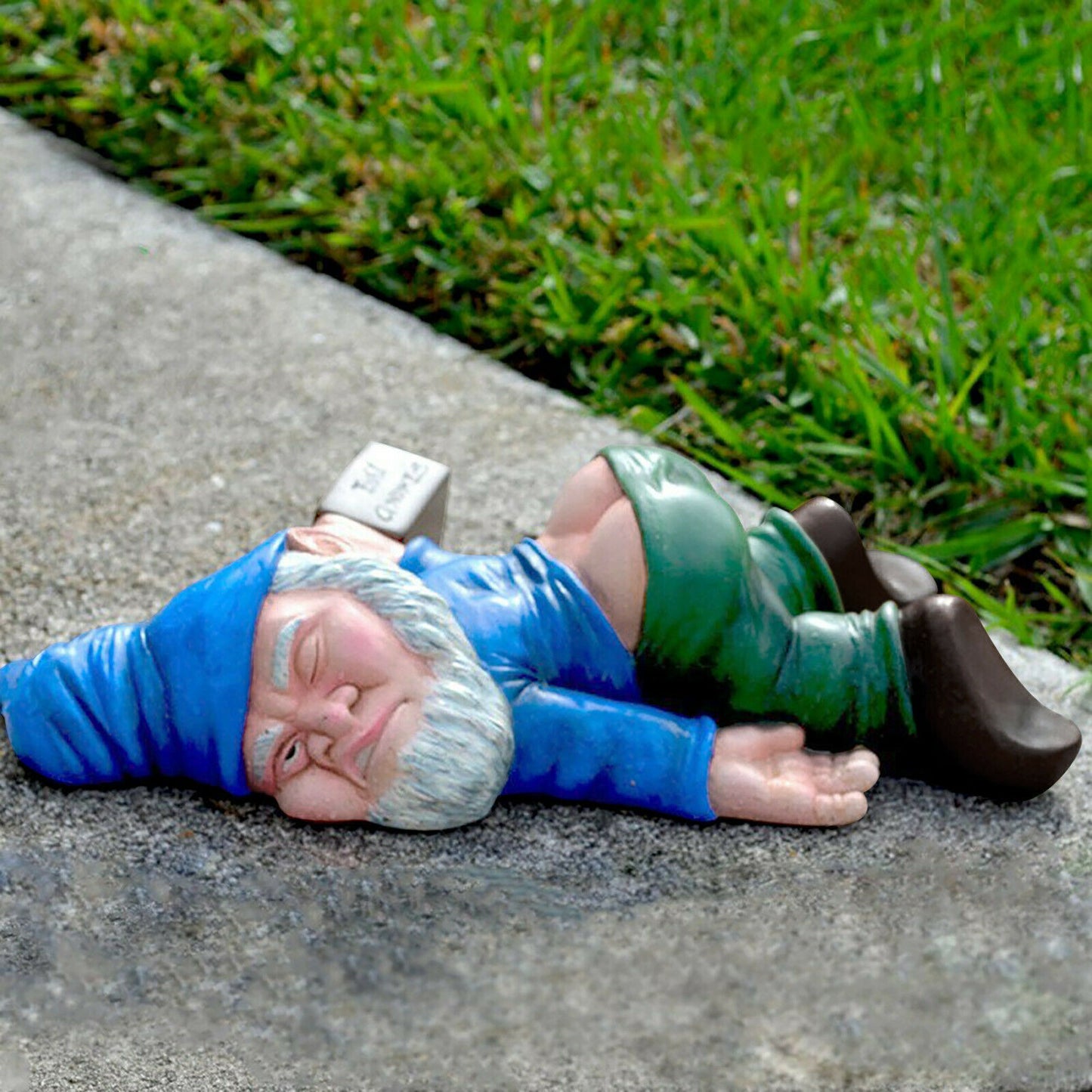 Funny Drunk Dwarf Garden Ornament