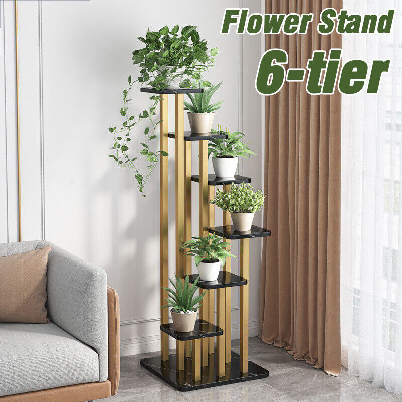 6 Tiers Metal Flower Stand