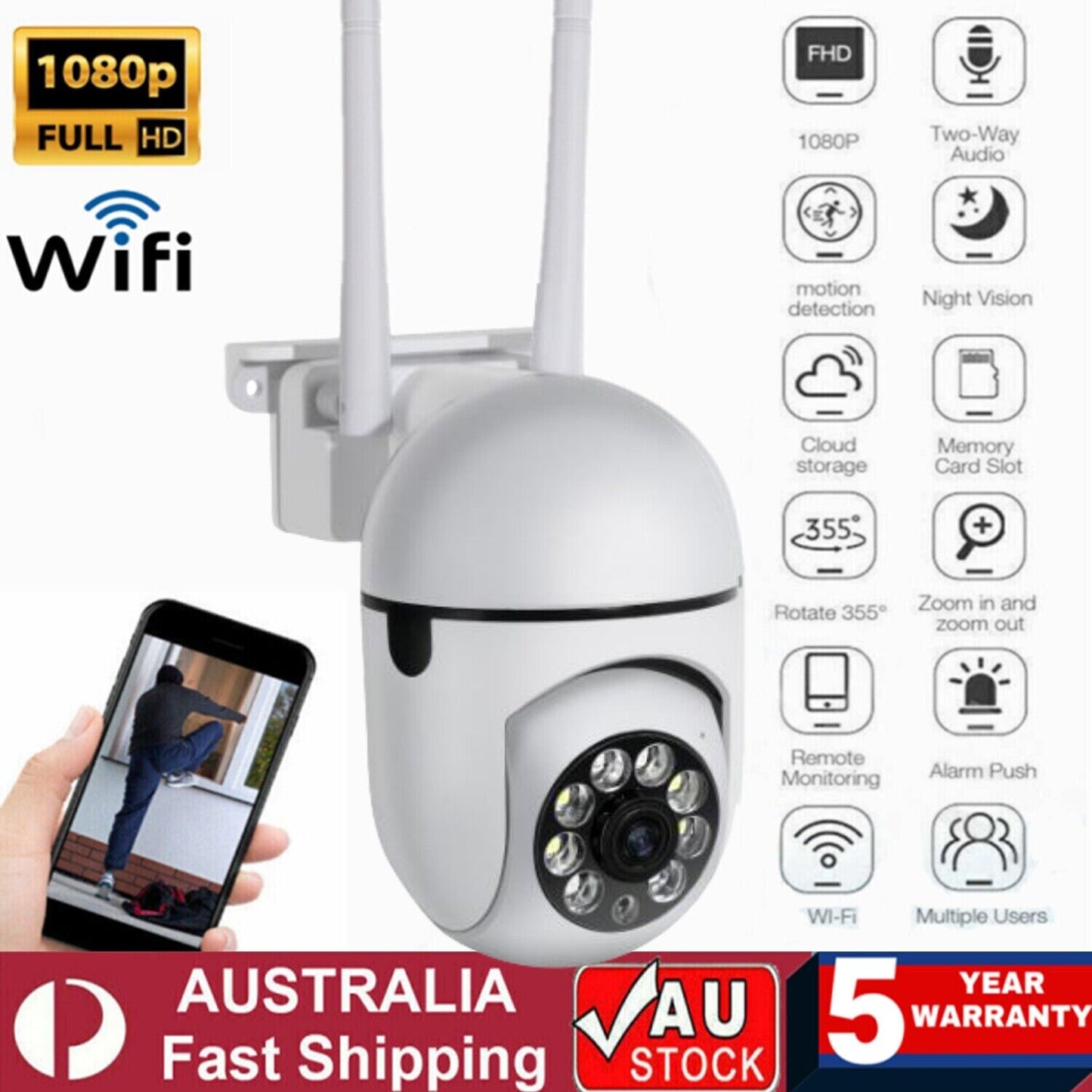 360° Wireless Security Camera