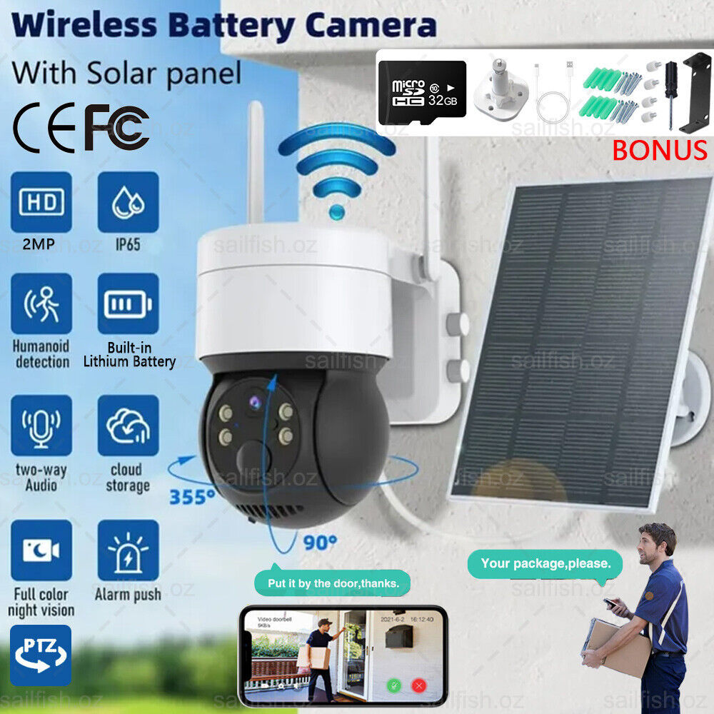 Solar Security IP Camera