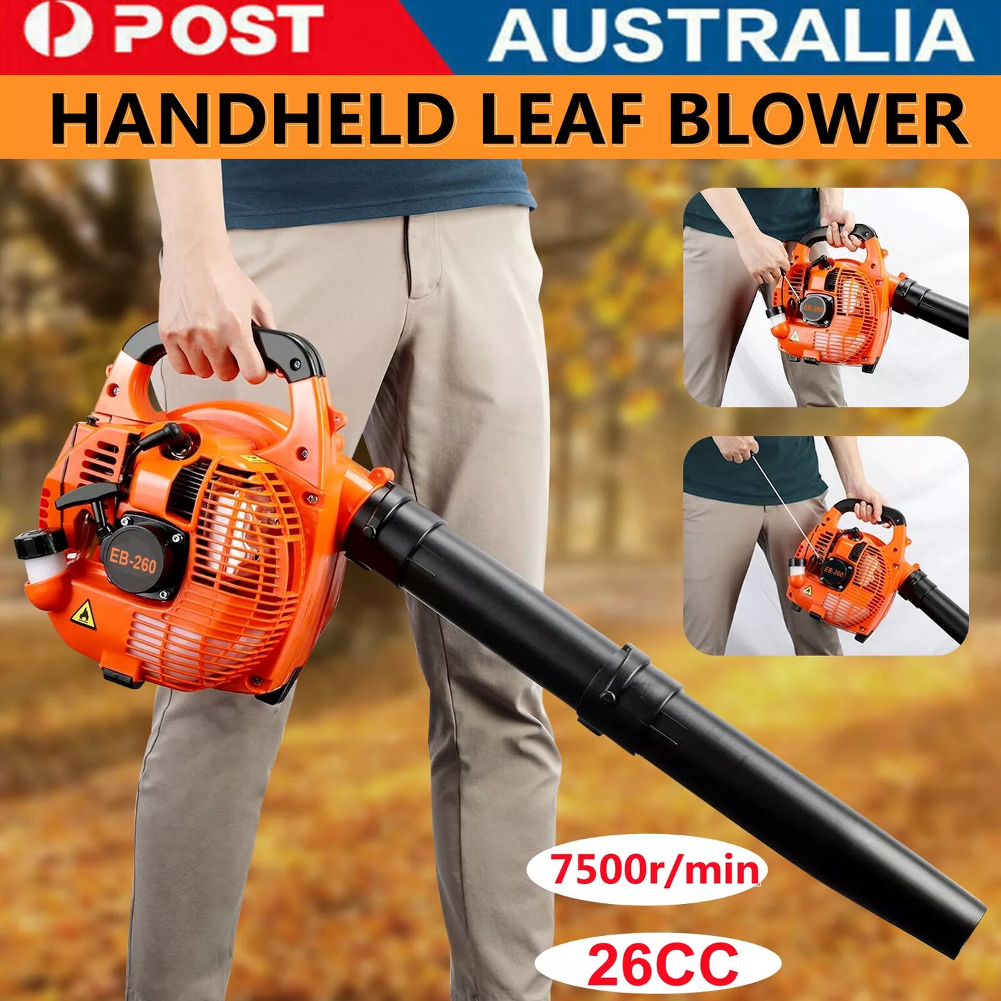 2-STROKE PETROL LEAF BLOWER