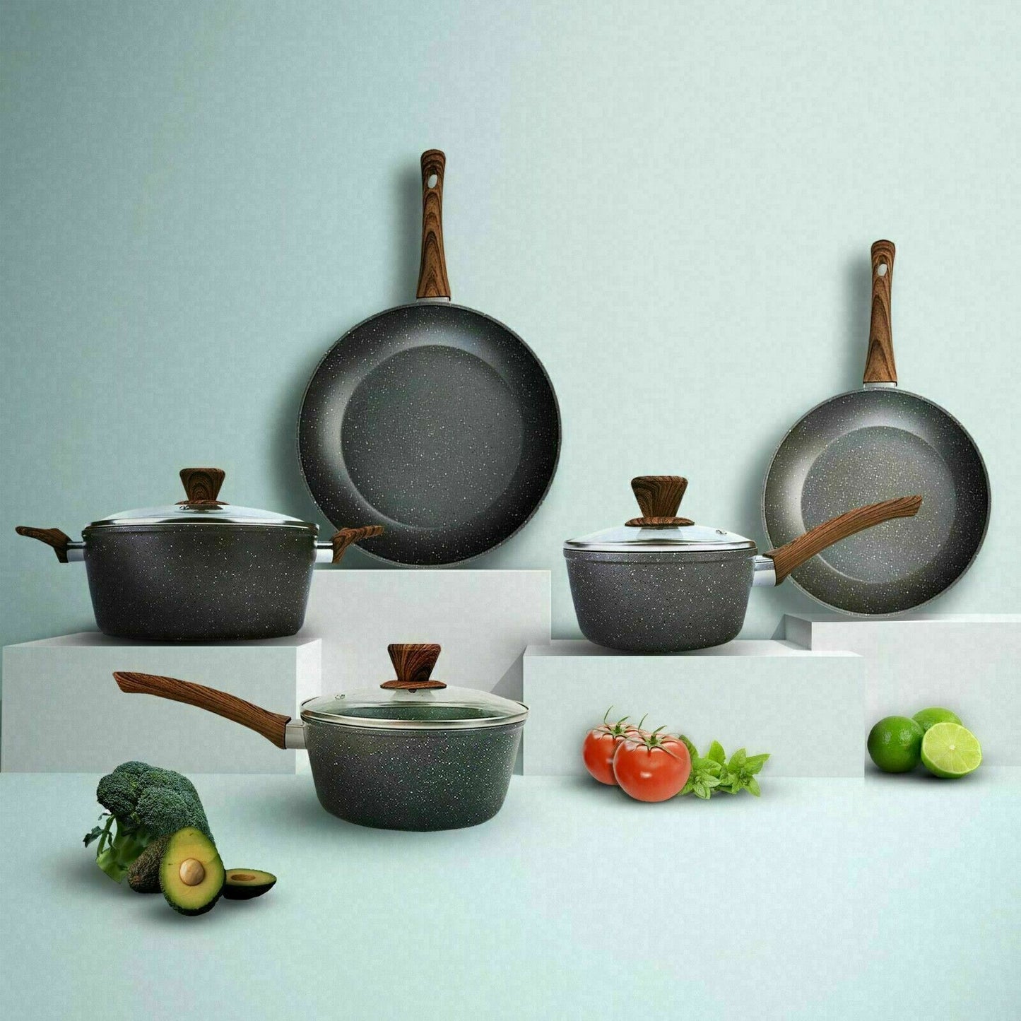 8Pcs Cookware Set