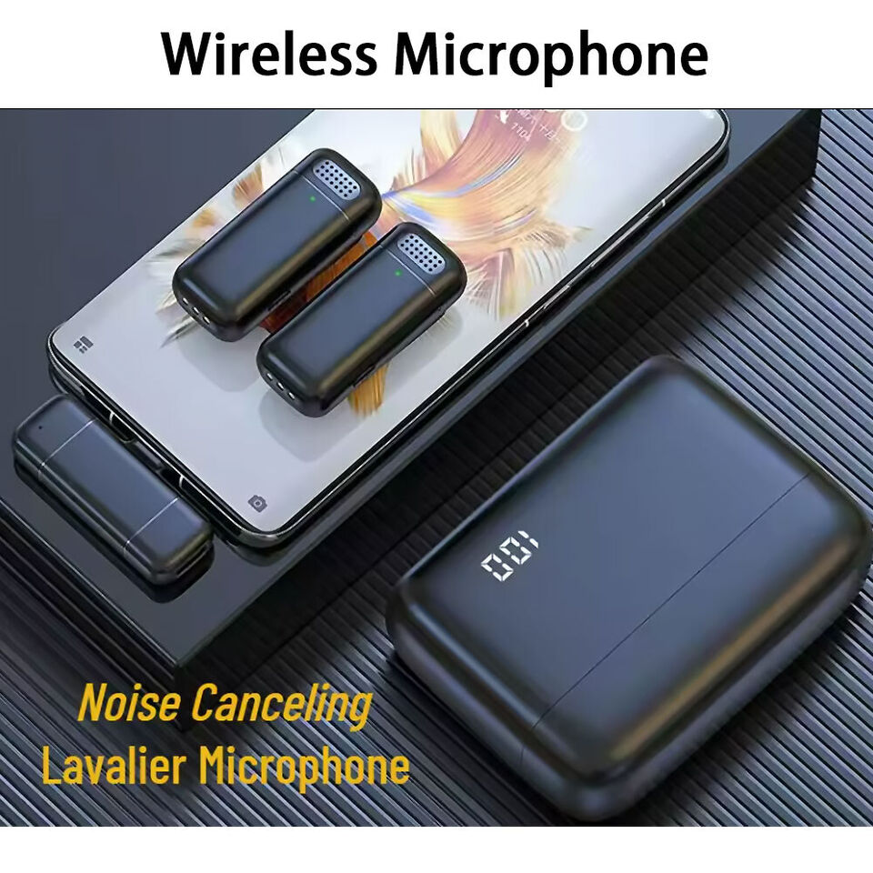 2Mic Wireless Lavalier Microphone