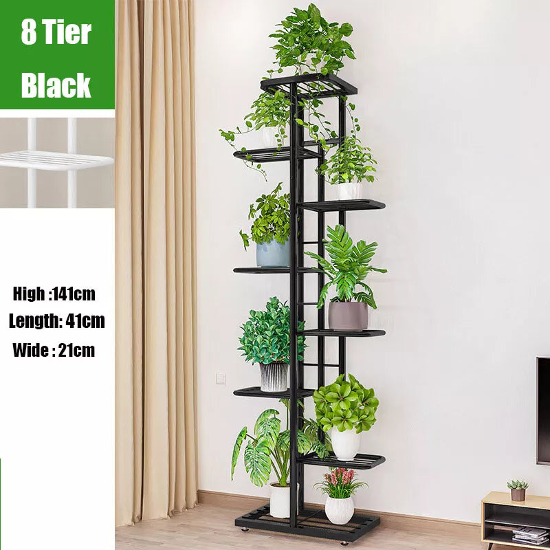 8 Tier Metal Plant Stand