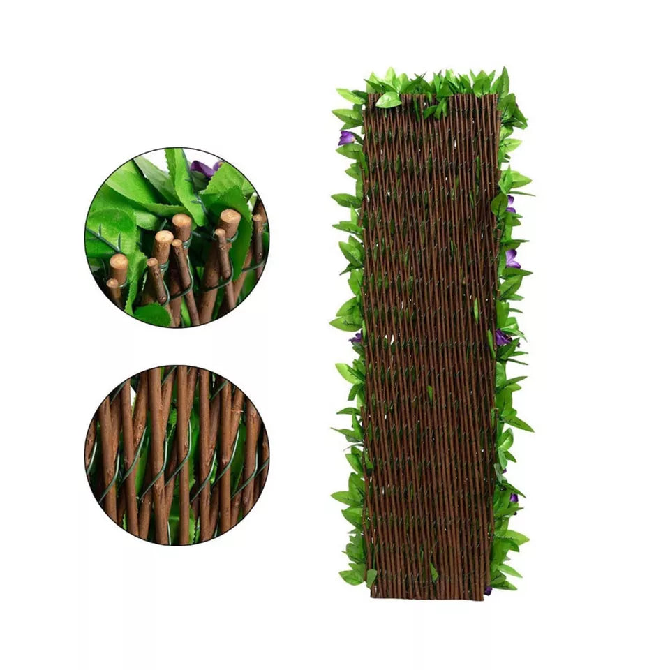 Artificial Hedge Fake Leaf Indoor Wall Greenery