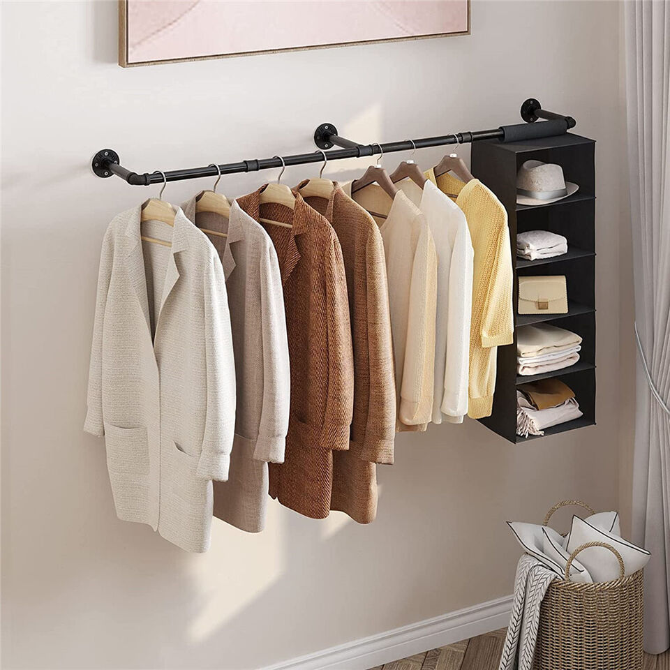 Strong Cast Iron Industrial Pipe Clothes Rack