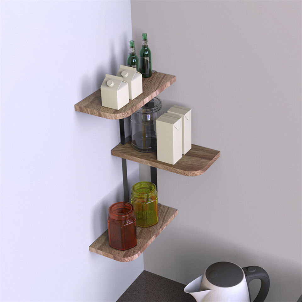 3 Tier Ledge Corner Shelf