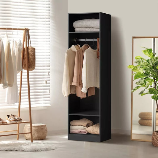 Open Wardrobe Shelf Unit