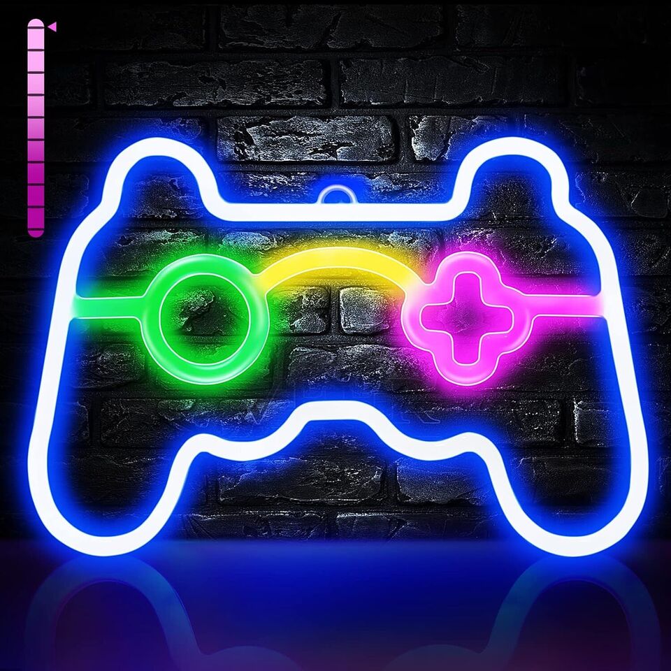 Gamepad Shape Led Neon Light