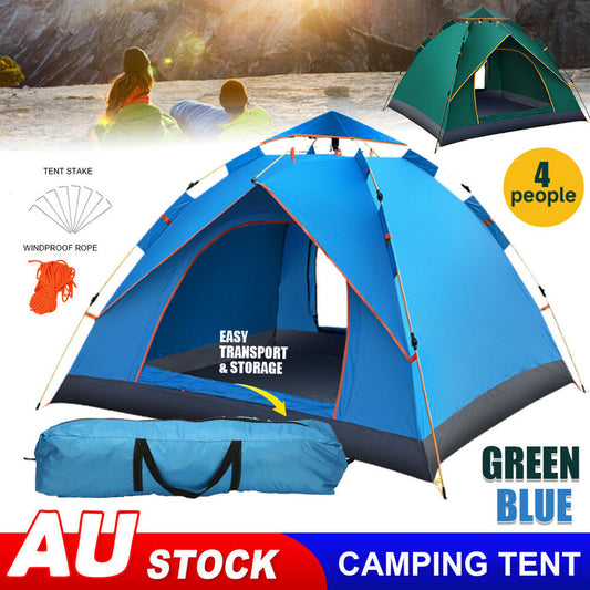 3-4 Person Instant Camping Tent