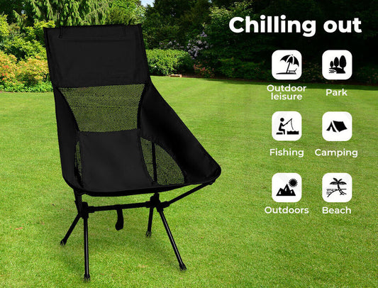 Black Camping Chair