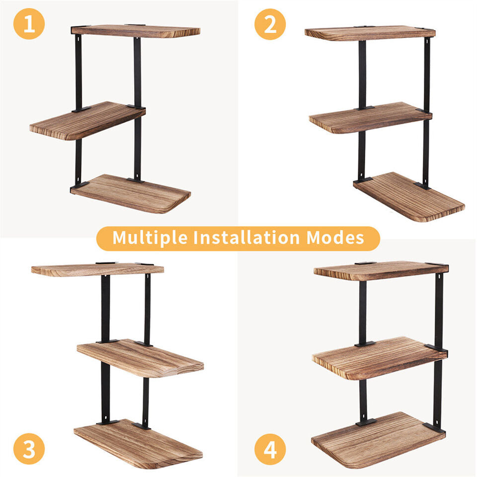 3 Tier Ledge Corner Shelf