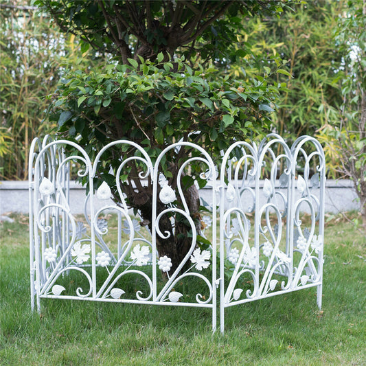 5PCS Decorative Garden Fence