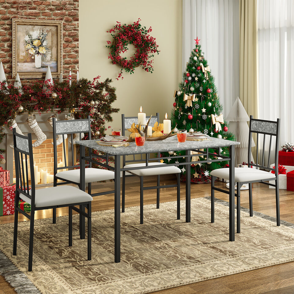 5Pcs Dining Table Set