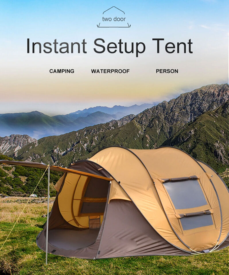 6 Persons Instant Beach Camping Tent