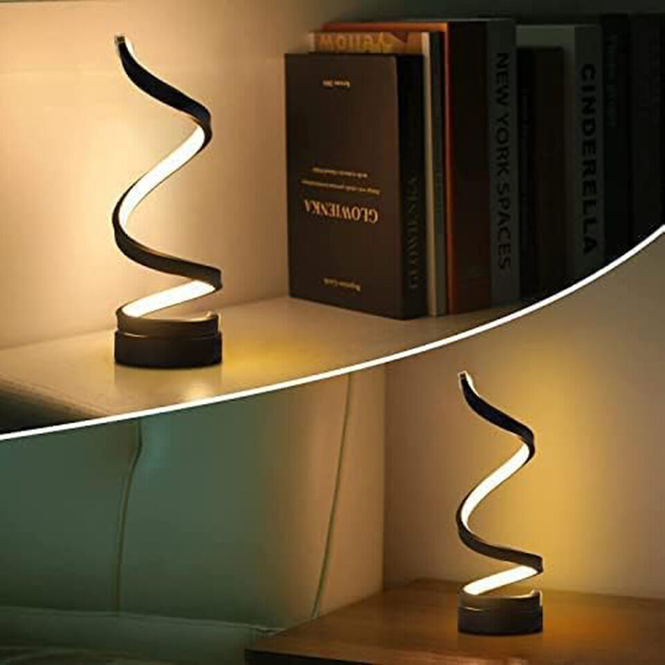 Modern Spiral Desk Lamp