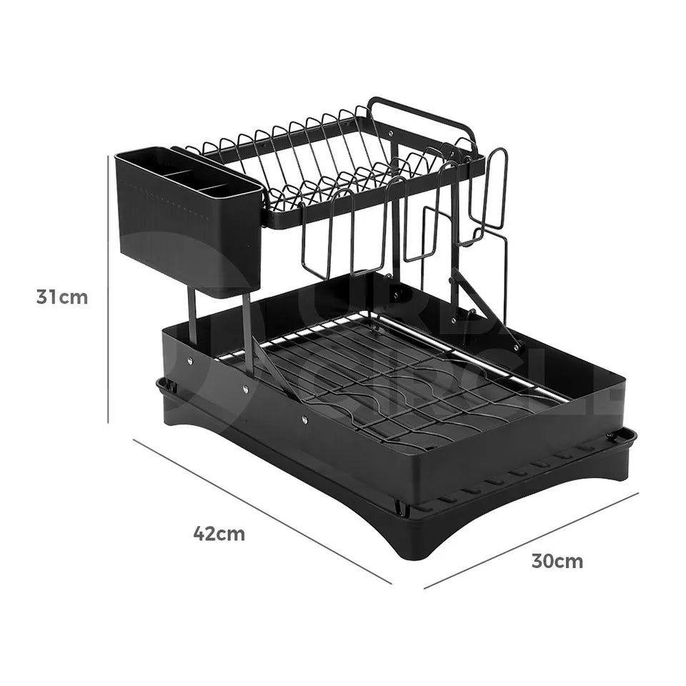 Drying Rack with Cup Holder