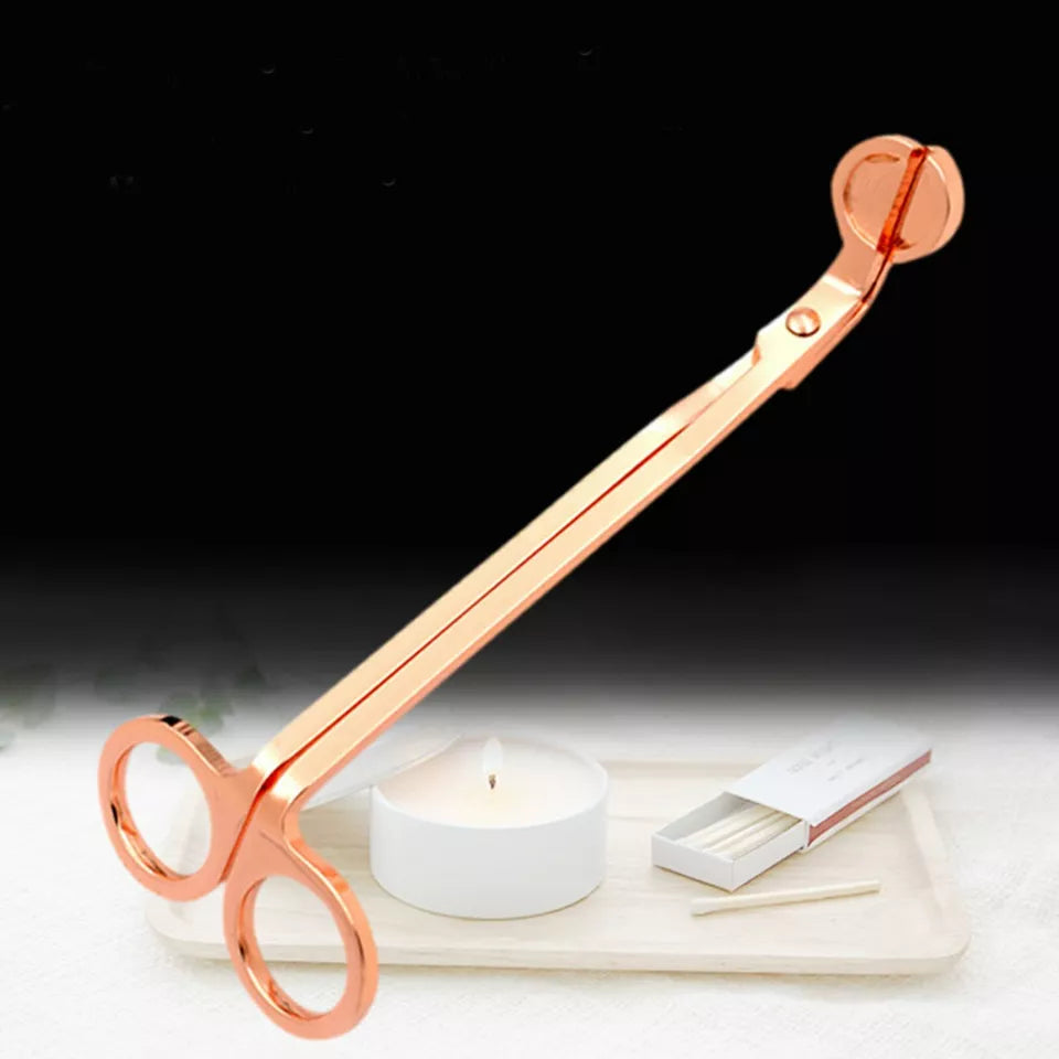 Rose gold Candle Wick Trimmer