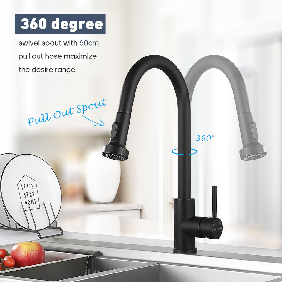 Matte Black Brass Faucet