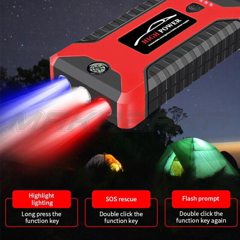 99800mAh Portable Car Jump Starter