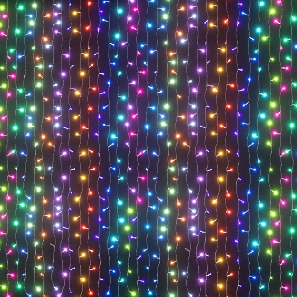 6X3M Christmas Lights Curtain String Light